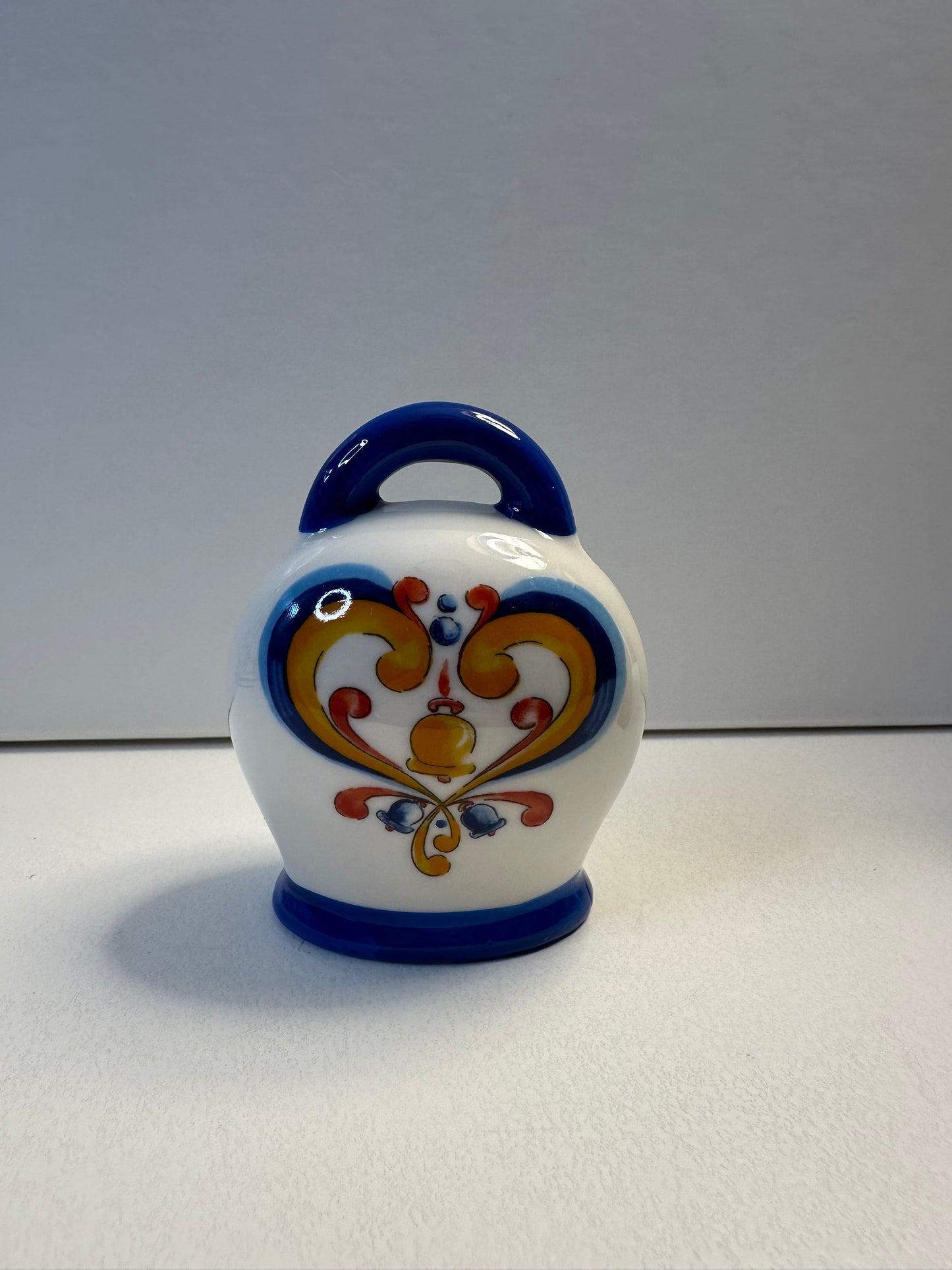 Blue handle bell