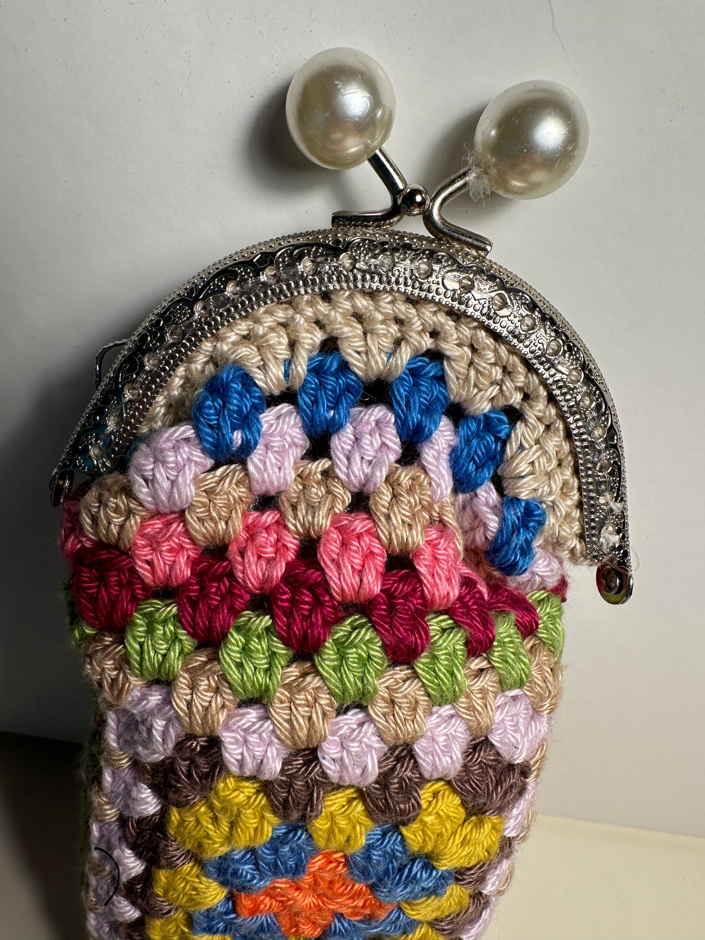 Porta occhiali crochet