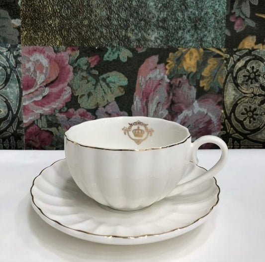 White Royal teacup