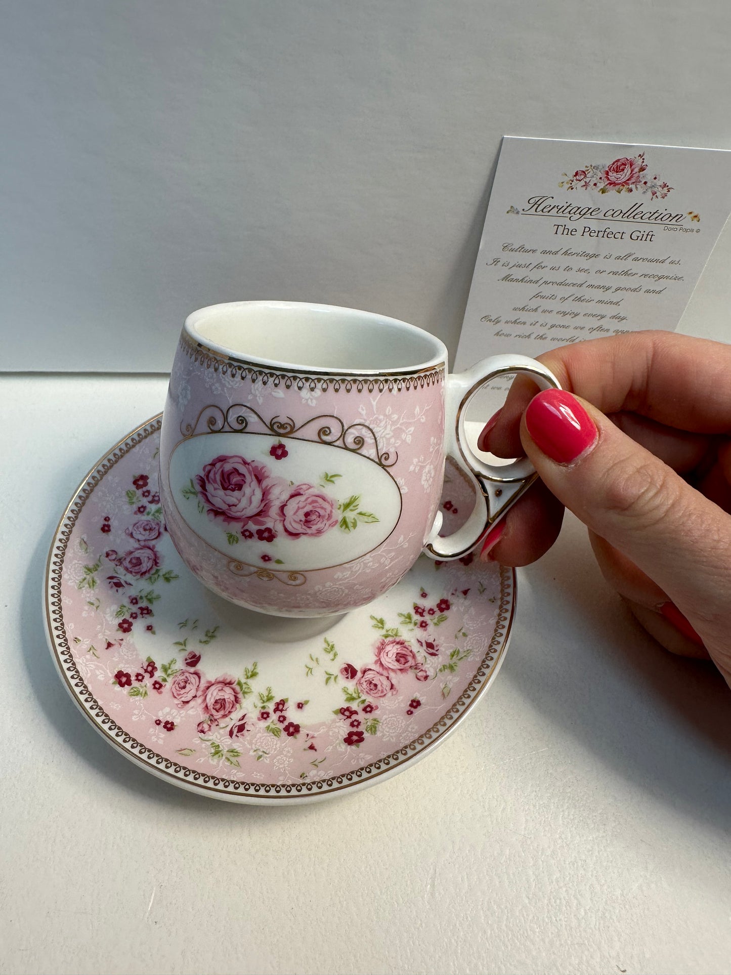 Heritage Pink mug