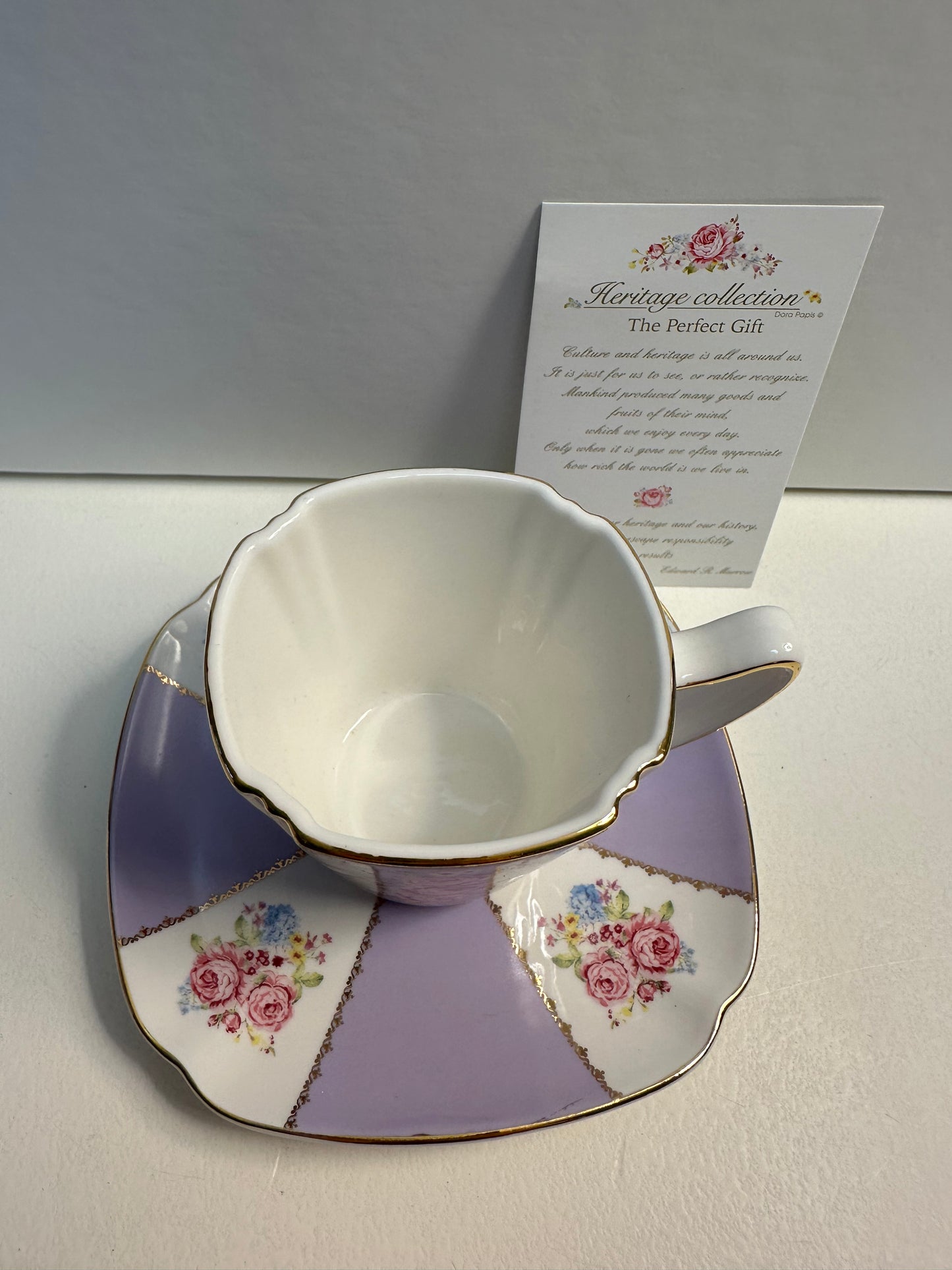 Heritage Lilac mug