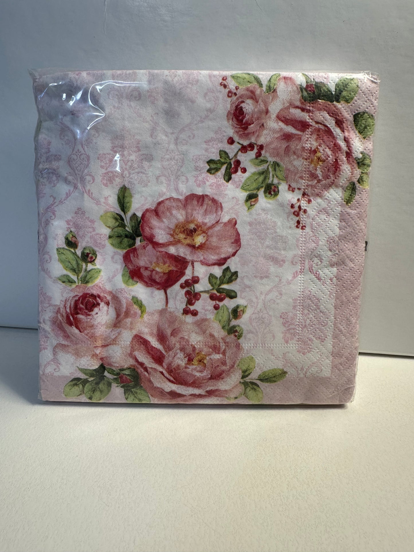 Floral Damask napkins