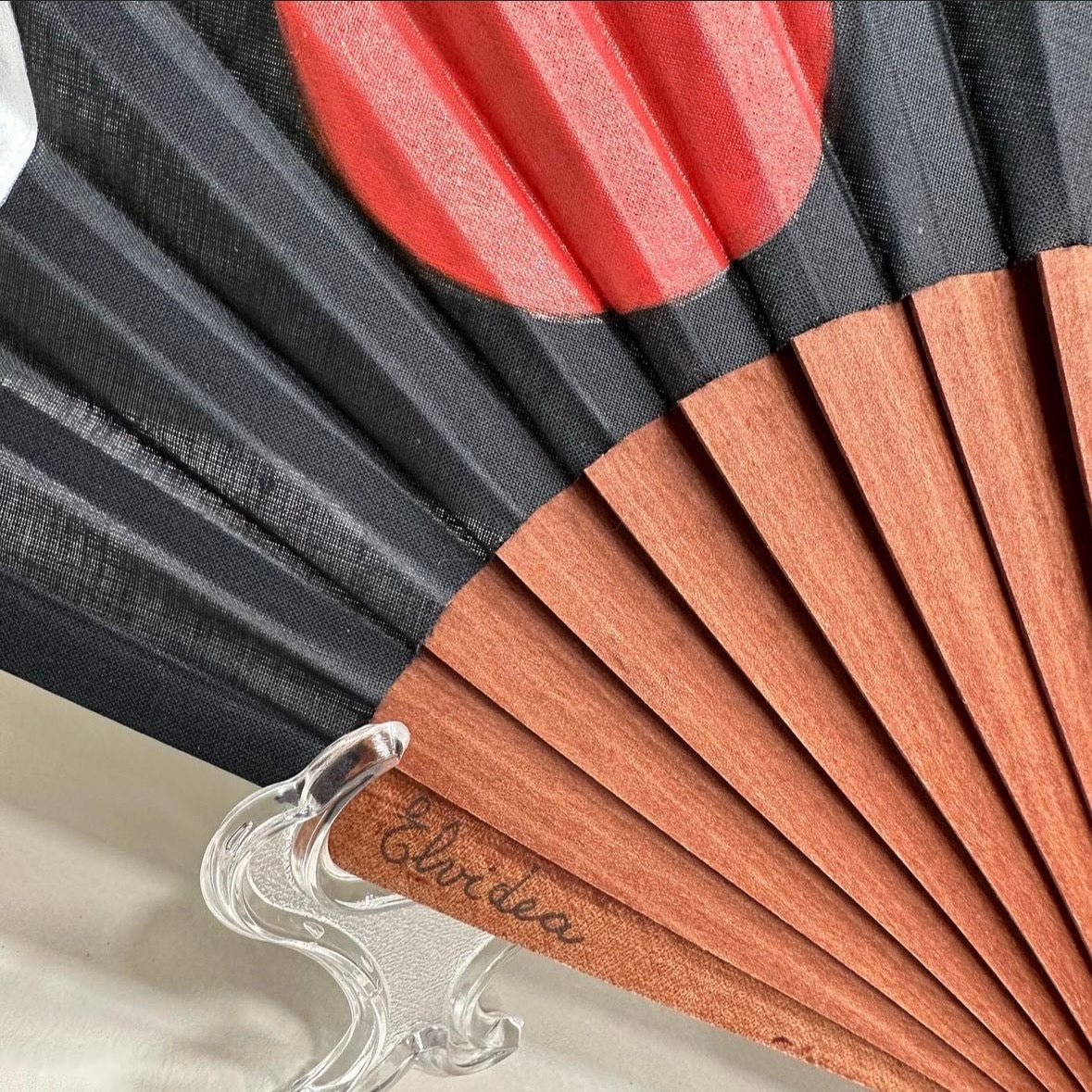 Hand painted fan